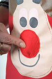 SOLD OUT Christmas Apron Rudolph Reindeer