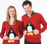 SOLD OUT Christmas Jumper Dress Pablo Penguin
